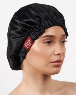 Sleep bonnet “Midnight Noir”