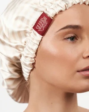 Sleep bonnet “Champagne Glow”