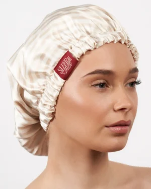 Sleep bonnet “Champagne Glow”