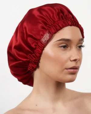 Sleep bonnet “Crimson Desire”