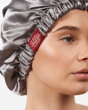 Sleep bonnet “Silver moonlight”